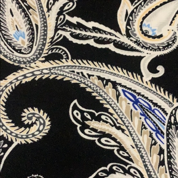 WHBM Paisley Ruffle Neck Tank - Picture 4 of 8